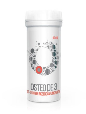Detoxamin OSTEO D3 – tablete pentru intarirea oaselor - 60 tablete
